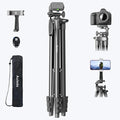 71″ Camera Tripod Aluminum Tall Tripod Stand Compatible by AuledaPhotography