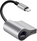 Lightning to RJ45 Ethernet Adapter Network Adapter, Support 10/100Mbps Ethernet by Unknown