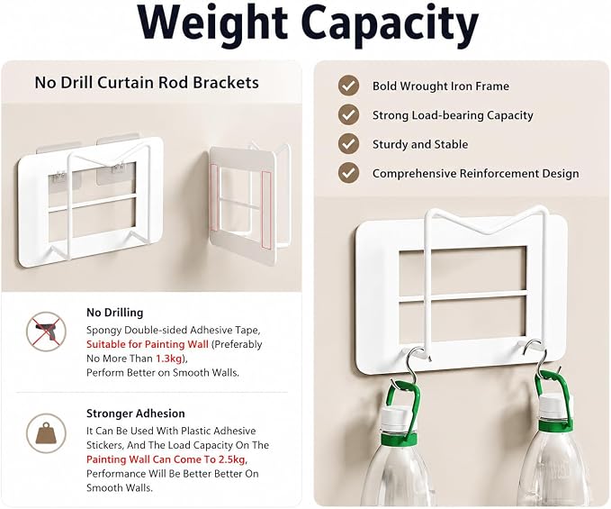 WiFi Router Wall Mount Organizer, No Drill Small Device Wall Mount Holder - Image 6