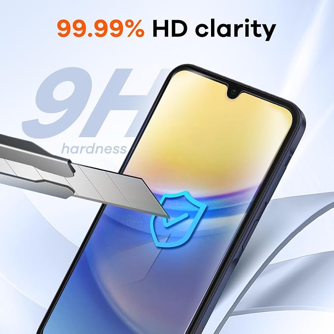 4+4 Pack for Samsung Galaxy A15 5G Screen Protector & Phone Camera Lens - Image 4