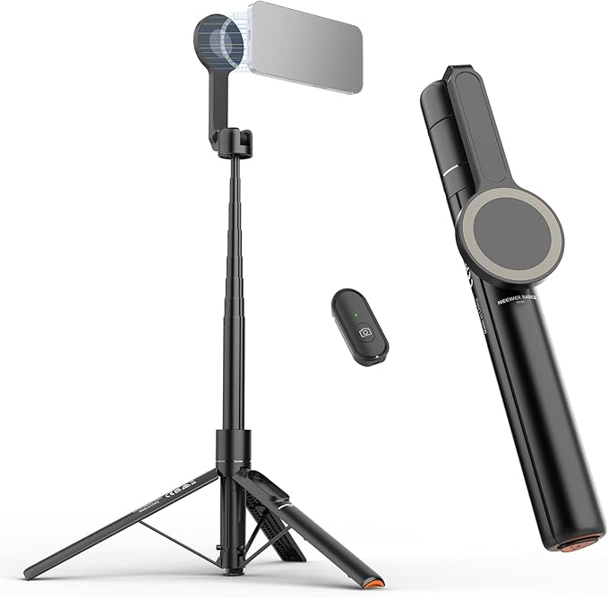 NEEWER Basics 5.48' Magnetic Selfie Stick Tripod Compatible by Neewer