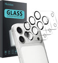 3 Pack Camera Lens Protector for iPhone 17 Pro Max, Tempered Glass, by Unknown