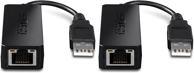 TRENDnet USB 2.0 to 10/100 Fast Ethernet LAN Wired Network Adapter by TRENDnet
