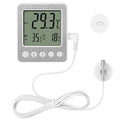 Refrigerator Thermometer Freezer Alarm Digital Freezer Thermometer Fridge by VLEJEARI