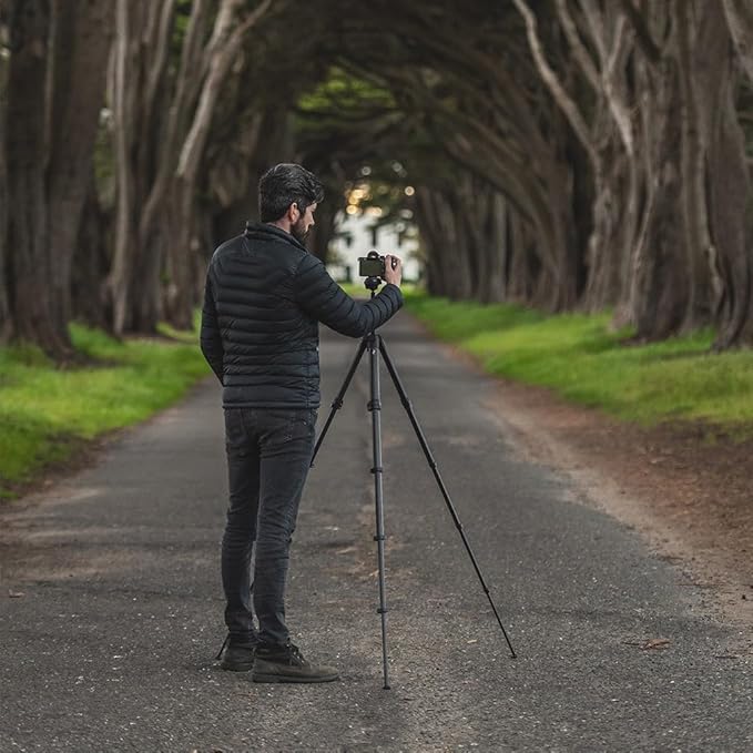 Peak Design Travel Tripod, Carbon Fiber, Compact Design, Quick Setup and - Image 2