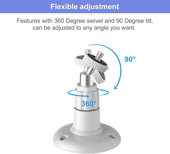 Wall Mount for Blink Outdoor 4th Gen and 3rd Gen, 4 Pack Weatherproof - Image 4