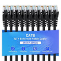Cat6 Ethernet Cable 3 Feet 10 Pack Network RJ45 Cat6 Internet Patch Cable by XANHAM