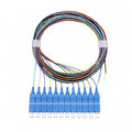 Elfcam® - 12-Fibre SC/UPC OM3 Multimode 50/125um Colour-Coded Optical Fibre by Fibersolutionspecialist