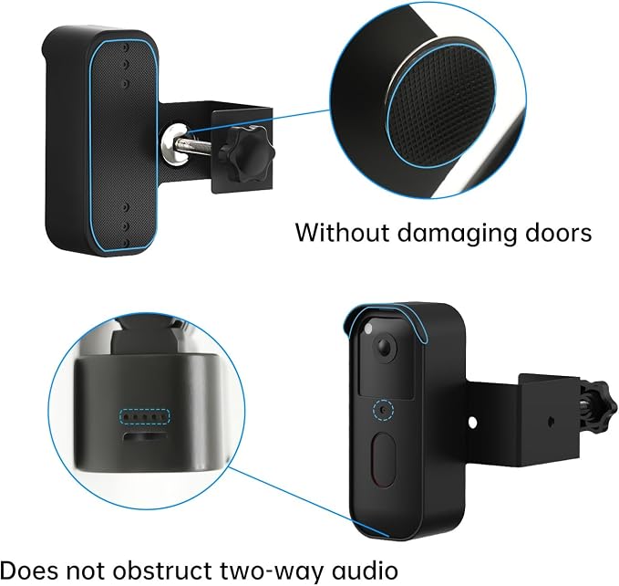 Adjustable Angle Doorbell Mount kit No Drill Compatible - Image 7