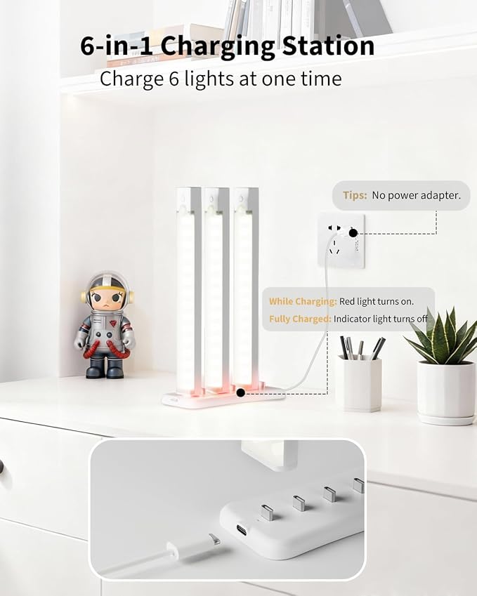 6-Pack Under Cabinet Lighting - Image 3