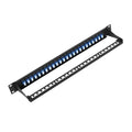 1U Fiber Patch Panel with 48 LC OS2 Single Mode Fiber Optic Couplers Singlemode by FiberOpticalAccessories