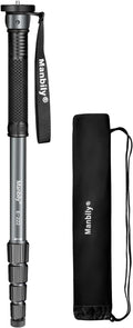 Manbily 65-Inch Camera Monopod, 5 Sections Aluminum Travel Monopod by Manbily