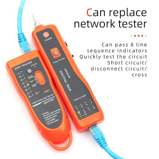 Ethernet Cable Tracker LAN Network Cable Tester Multifunction Line Finder - Image 5