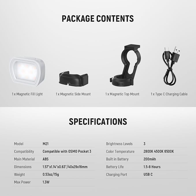 NEEWER Basics Magnetic Auxiliary Light Compatible - Image 9