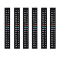 Brewing Thermometer Strip Adhesive Strip Thermometer Aquarium Thermometer Strip by JANSAMN