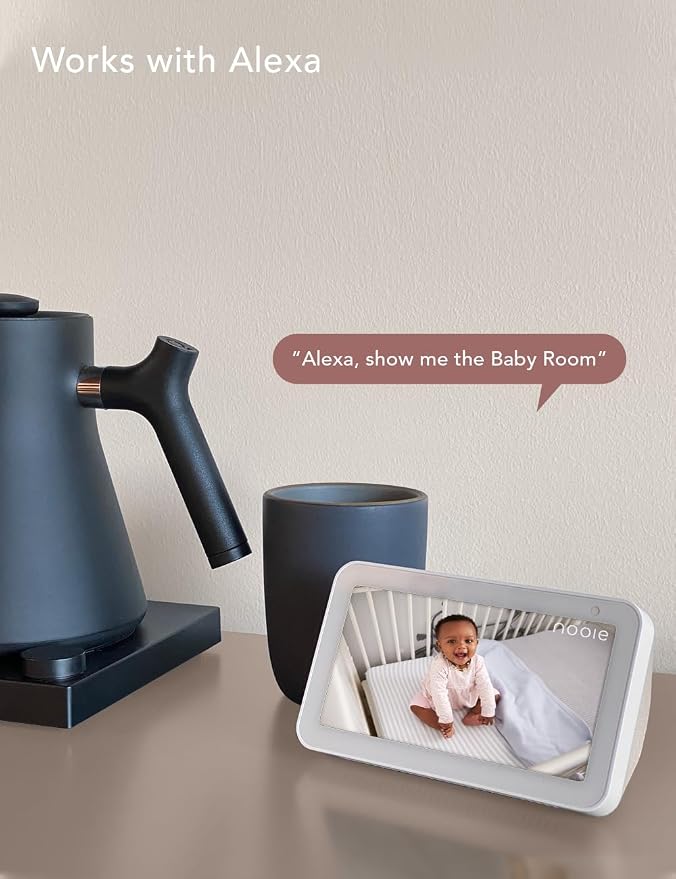 Nooie Baby Monitor with Camera 2 Pack, WiFi Baby Monitor Camera, 360-degree 2K - Image 7