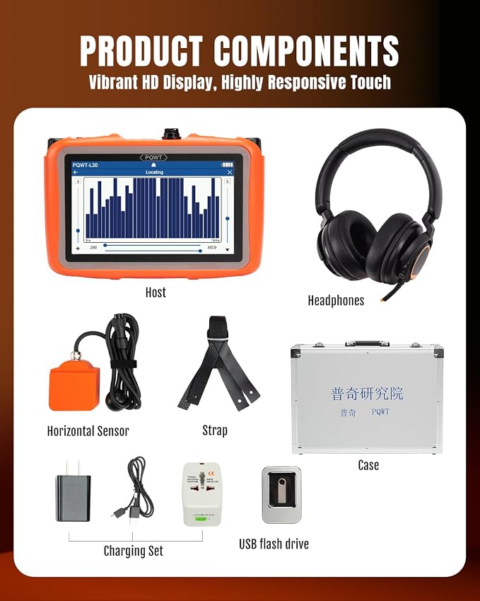 Wall Leak Detector, 0.5m Depth Underground Water Leak Detector - Image 6