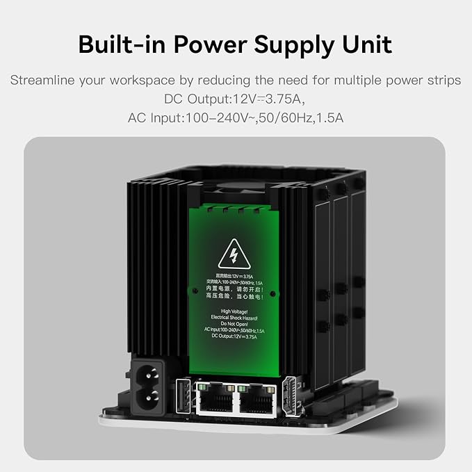Beelink ME Mini PC, Desktop NAS Intel N150 16G LPDDR5, 1TB M.2 PCIe 3.0x1 SSD - Image 5