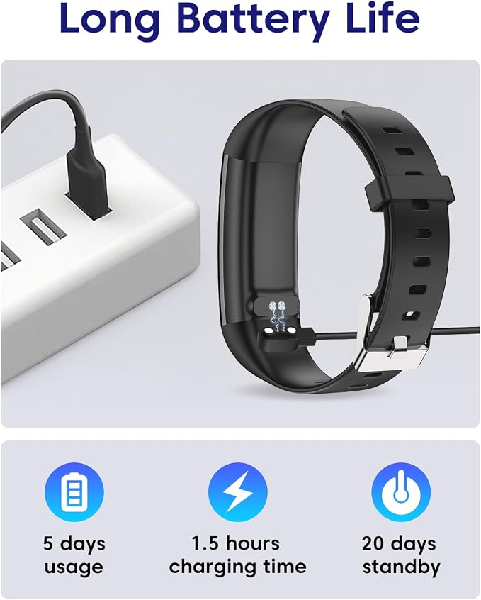 Pedometer Watch No Bluetooth No APP No Phone Required, Simple Fitness Tracker - Image 7