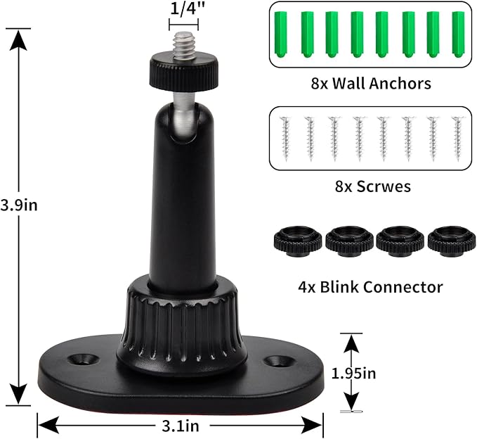 4 Pack Strong Adhesive Wall Mount - Image 6