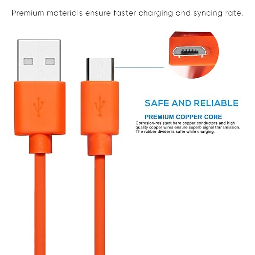 Replacement Fast Charging Charger Cable Power Cord Wire Compatible - Image 3