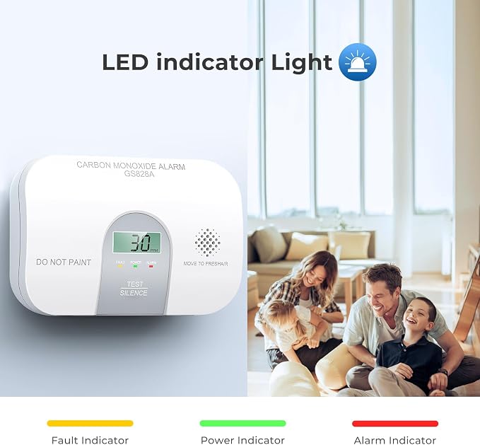 Siterwell Carbon Monoxide Detectors, 10 Year Product Life CO Detector - Image 4
