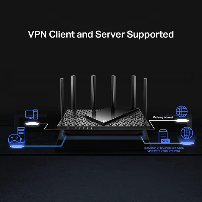 TP-Link AX5400 WiFi 6 Router Multi Gigabit Wireless Internet Router, 1 x 2.5 - Image 6