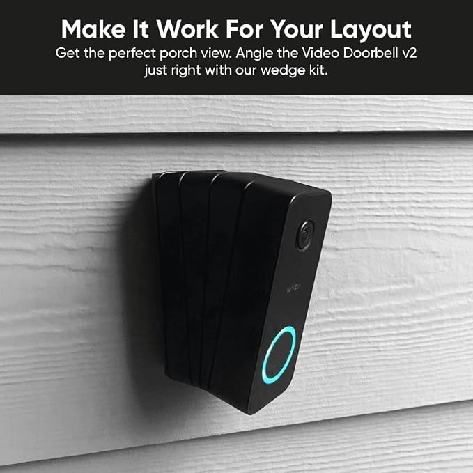 Doorbell Camera v2 + Wedge Kit, 2K Smart Video Doorbell - Image 5