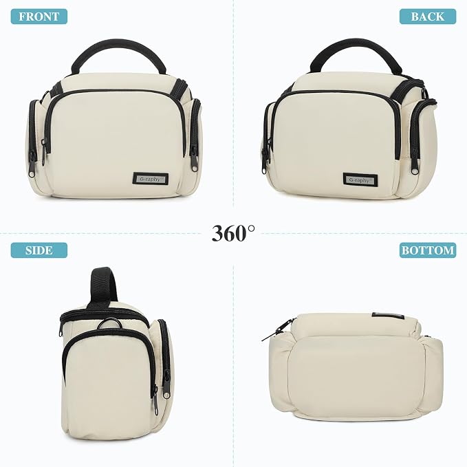 G-raphy Camera Bag Case Compact Lightweight Shoulder Crossbody Sling - Image 3