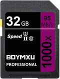 Professional 32GB Class 10 U3 Memory Card by BOYMXU