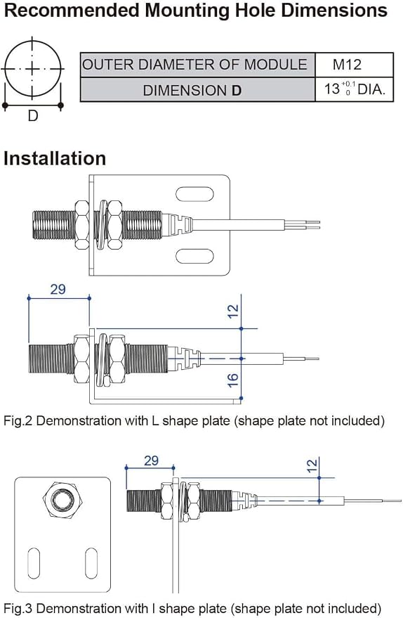 IR Circular Dot Laser Module, 850 nm, Class 1, Industrial Laser Projector - Image 6