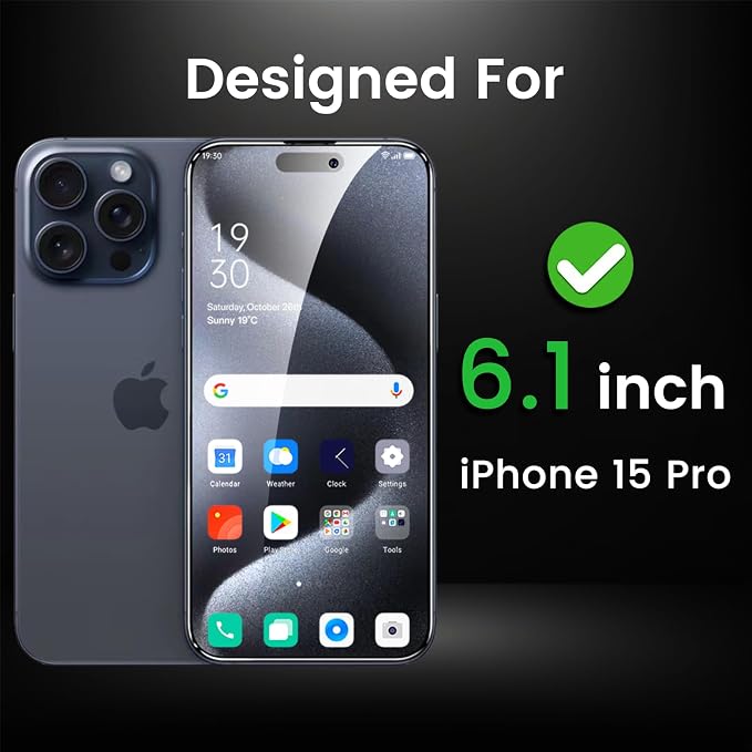 Romkasi 4 Pack Privacy Screen Protector - Image 2