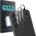 3 Pack Camera Lens Protector for Samsung Galaxy S23 Fe, Tempered Glass by Unknown