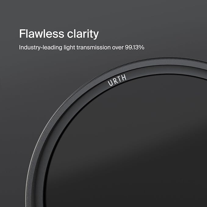 Urth 86mm UV Lens Filter — 30-Layer Nano-Coated, HD Optical Glass UV Camera - Image 3