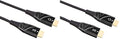 Amazon Basics HDMI Fiber Optic Cable, 18Gbps High-Speed, 48-Bit Color, Audio by AmazonBasics