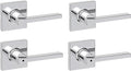 Kwikset Casey Hallway Passage and Bed/Bath Privacy Door Handle 4 Pack, 2 by Kwikset