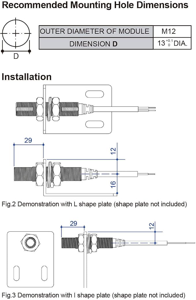 Red Circular Dot Laser Module, 650 nm, Class 2, Industrial Laser Projector - Image 6