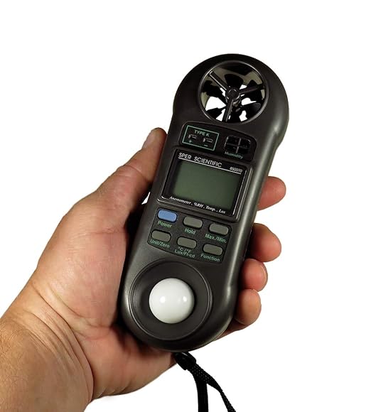 Sper Scientific Handheld Environmental Quality Meter, 0 to 50 Degree C Ambient - Image 3