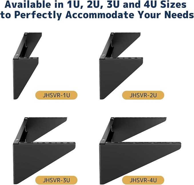 4U Vertical Wall Mount Rack - Image 6