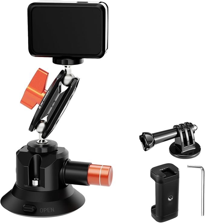 K&F CONCEPT 3" Suction Cup Mount by KFCONCEPT