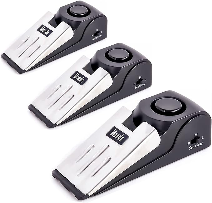 Door Stop Alarm, Door Stopper by Monsin
