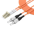 30M/98FT OM1 Fiber Patch Cable, LC/UPC to FC/UPC, 62.5/125μm, 10GB Multimode by lidkew