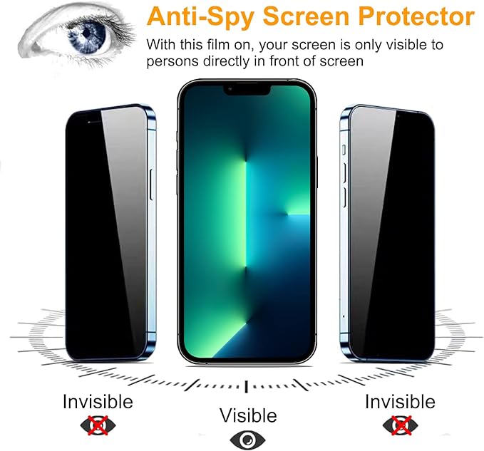PEHAEL 3 Pack for iPhone 17e/iPhone 16e/iPhone 14/iPhone 13/iPhone 13 Pro - Image 4