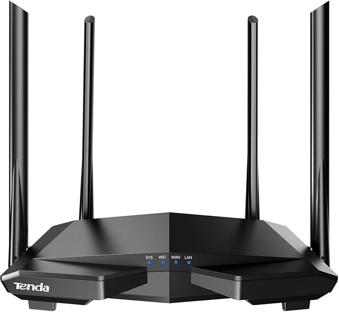 Tenda AC1200 Smart WiFi Router, High Speed Dual Band Wireless Internet Router by Tenda