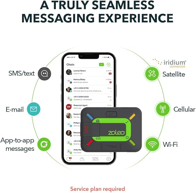 ZOLEO Satellite Communicator – Two-Way Global SMS Text Messenger & Email - Image 2