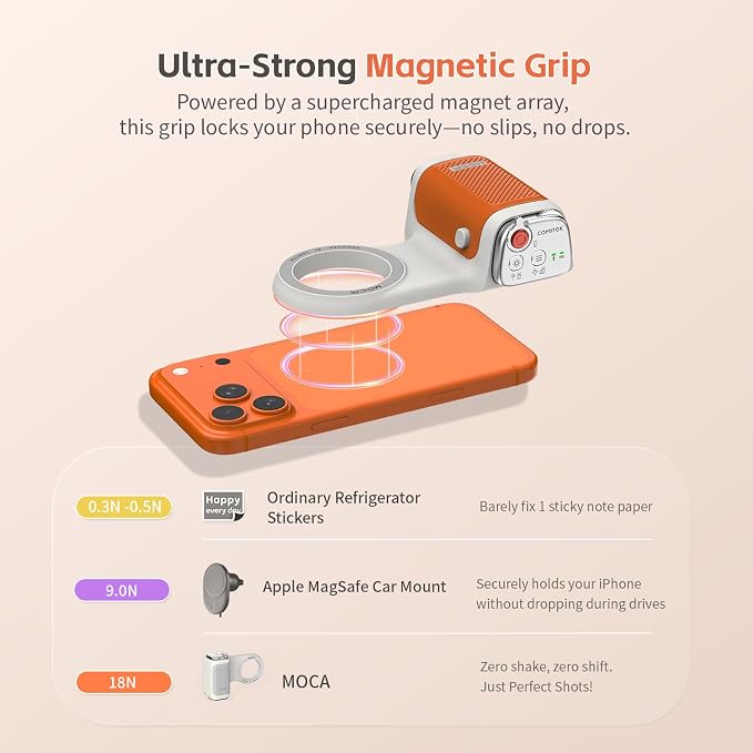 COMITOK MOCA iPhone 17 Pro Camera Grip No Need App - Image 8