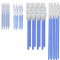 Wellgler's Foam Cleaning Swabs, Lint Free Foam Tip Swabs Kit, by DisposableOralSwabs