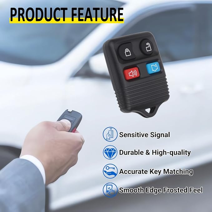 Vurkcy Keyless Entry Remote Key Fob Compatible - Image 6