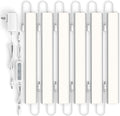 ASOKO Under Cabinet Led Light Plug in, Dimmable Daylight White 4000K, 6 Pack 12 by ASOKO