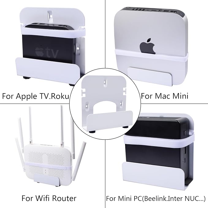 Gmailmall Cable Box Mount Modem Adjustable Wall Mount - Image 8